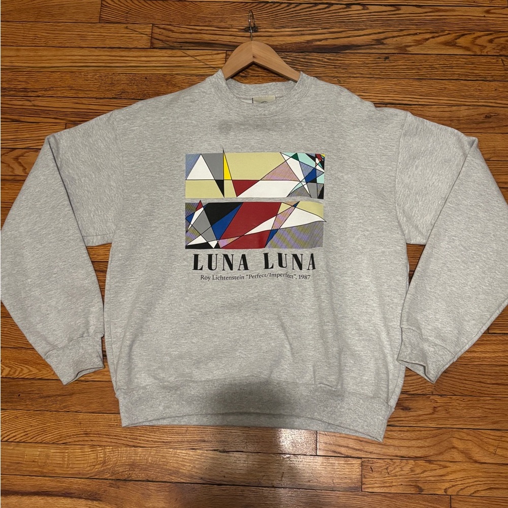 Luna Luna gray sweatshirt men’s size large brand new